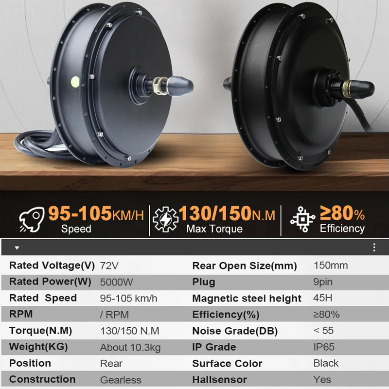 New MTX39 72V 5000W EBike Conv - огляд і ціна Ebike Conversion Kit 72V 3000W