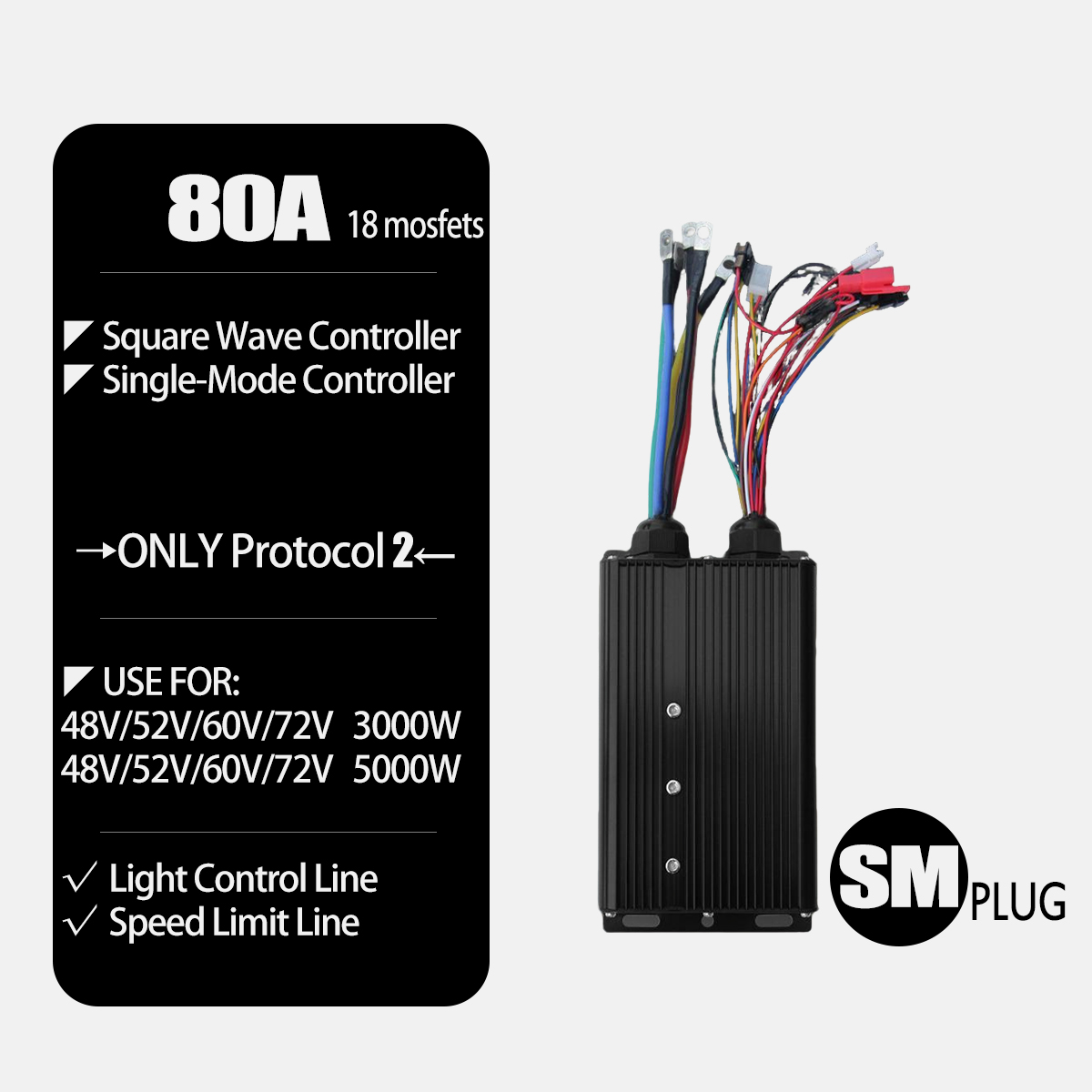 3000W MTX39 E bike Conversion  - огляд і ціна Ebike Conversion Kit 72V 3000W