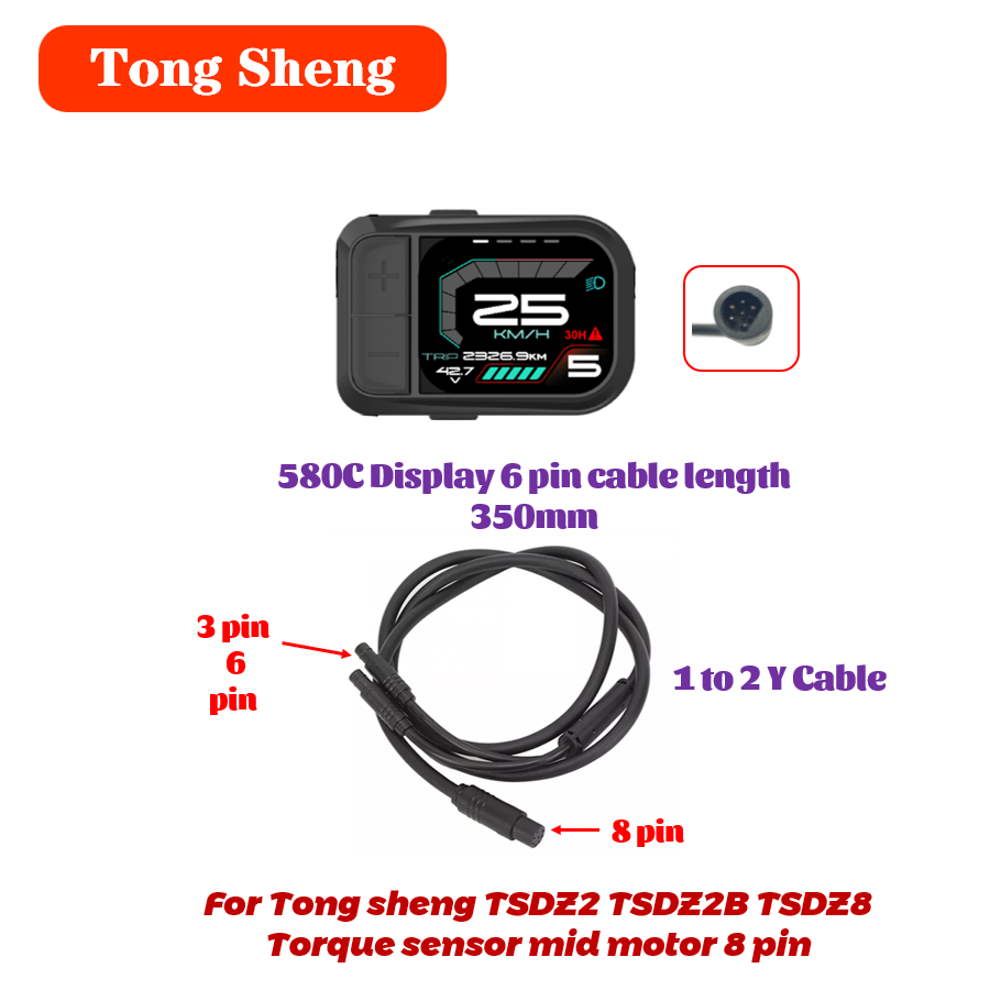 Tongsheng TSDZ2 TSDZ2B Throttl - огляд і ціна Tongsheng Tsdz2B Mid Drive Motor
