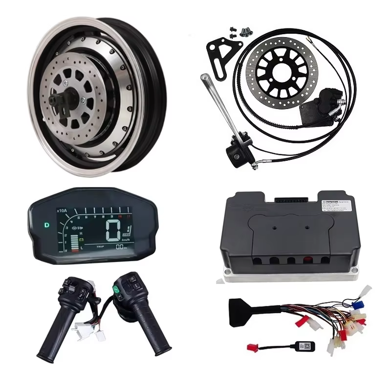 QSMOTOR 5000W 72V 14inch Elect - огляд і ціна 72V 5000W Hub Motor Kit
