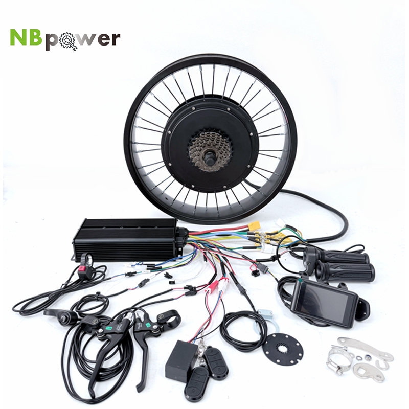 NBpower 170/190mm Dropout 48-7 - огляд і ціна 72V 5000W Hub Motor Kit