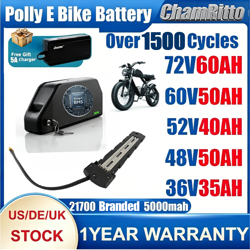 Electric bike Down Tube 48V 52 - огляд і ціна Electric Bicycle Battery 72V 30Ah