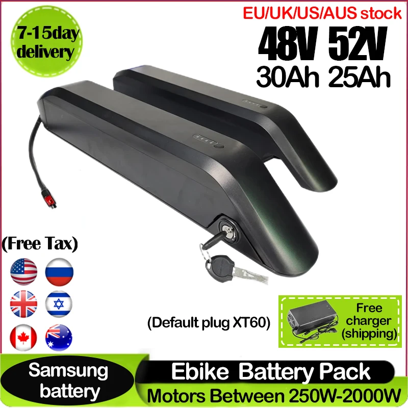 Original 18650 EBike Battery 4 - огляд і ціна Ebike Battery 48V 20Ah Hailong