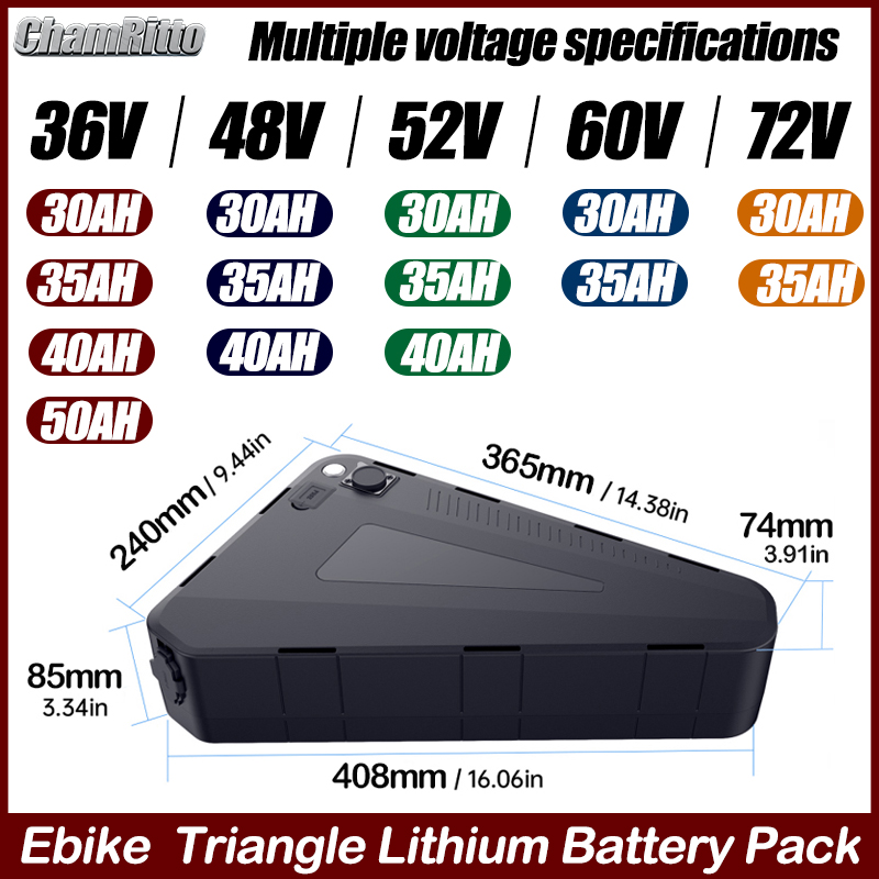 Electric Bicycle 60v72v 3000w  - огляд і ціна Electric Bicycle Battery 72V 30Ah