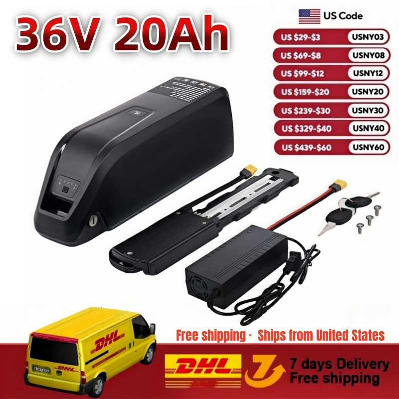 Hailong E-Bike Battery 36V 48V - огляд і ціна Ebike Battery 48V 20Ah Hailong